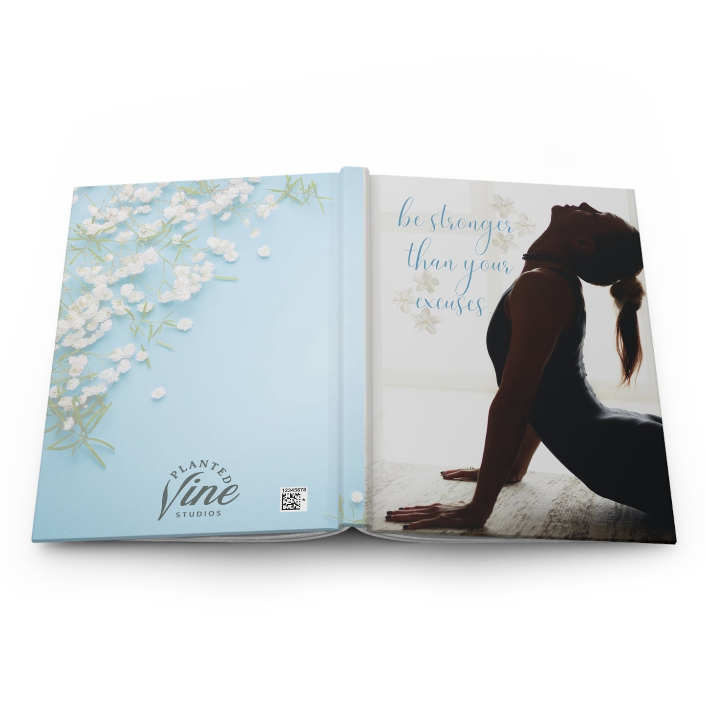 Be stronger than your excuses - Hardcover Journal Matte
