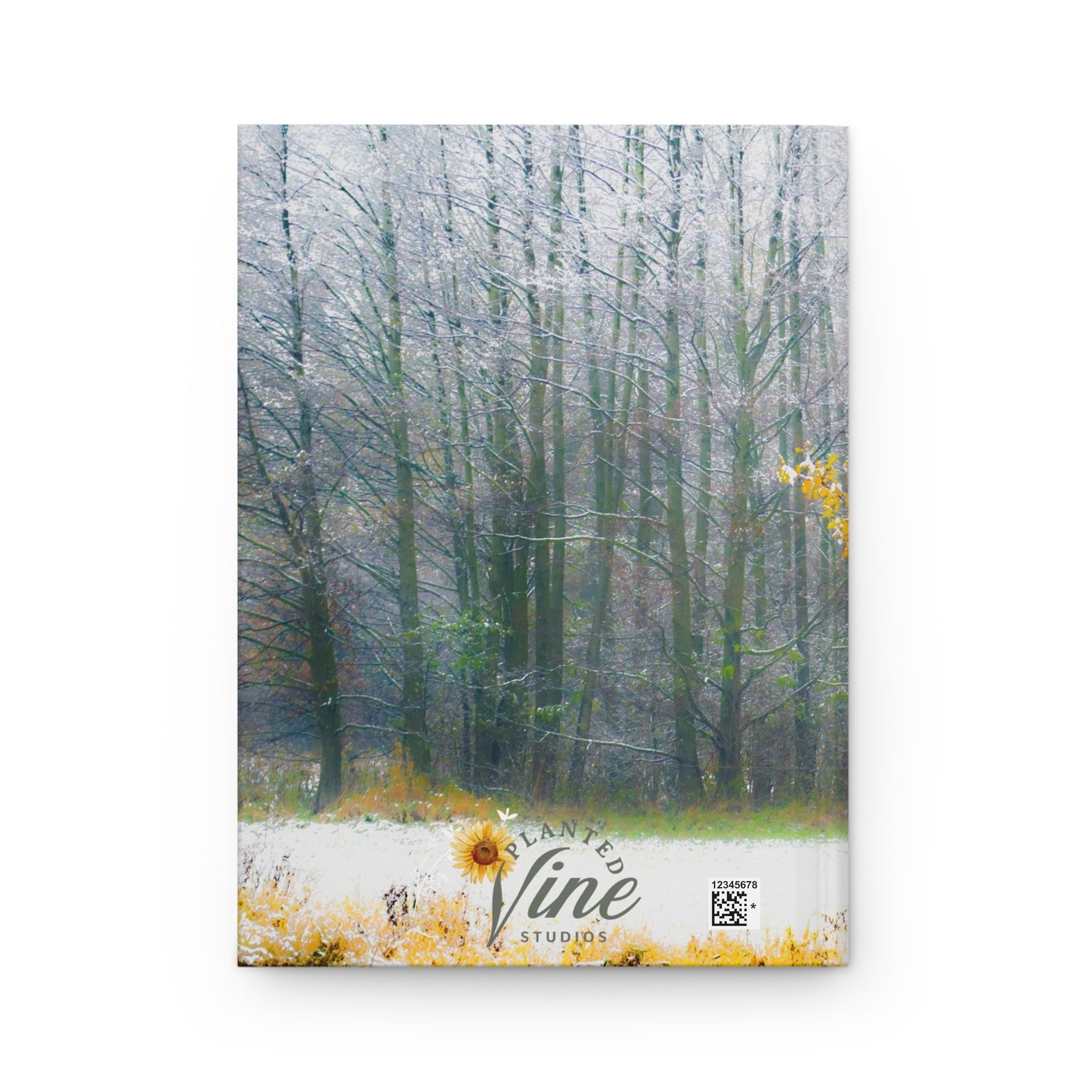 Beautiful Yellow Tree - Hardcover Journal Matte