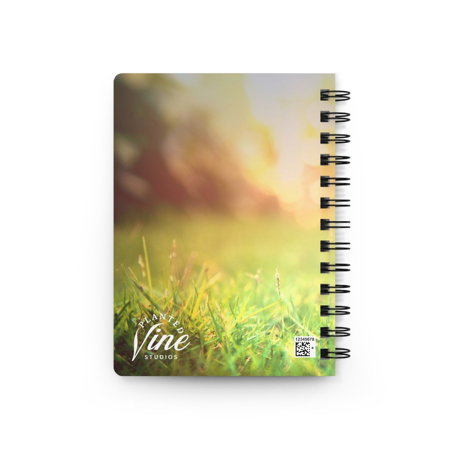 He heals the brokenhearted - healing journey - Spiral Bound Journal/Notebook