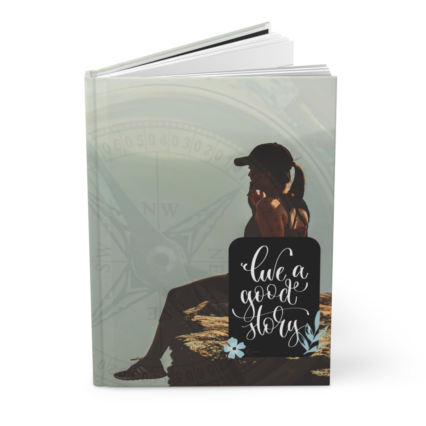 Live a good story - Hardcover Journal Matte