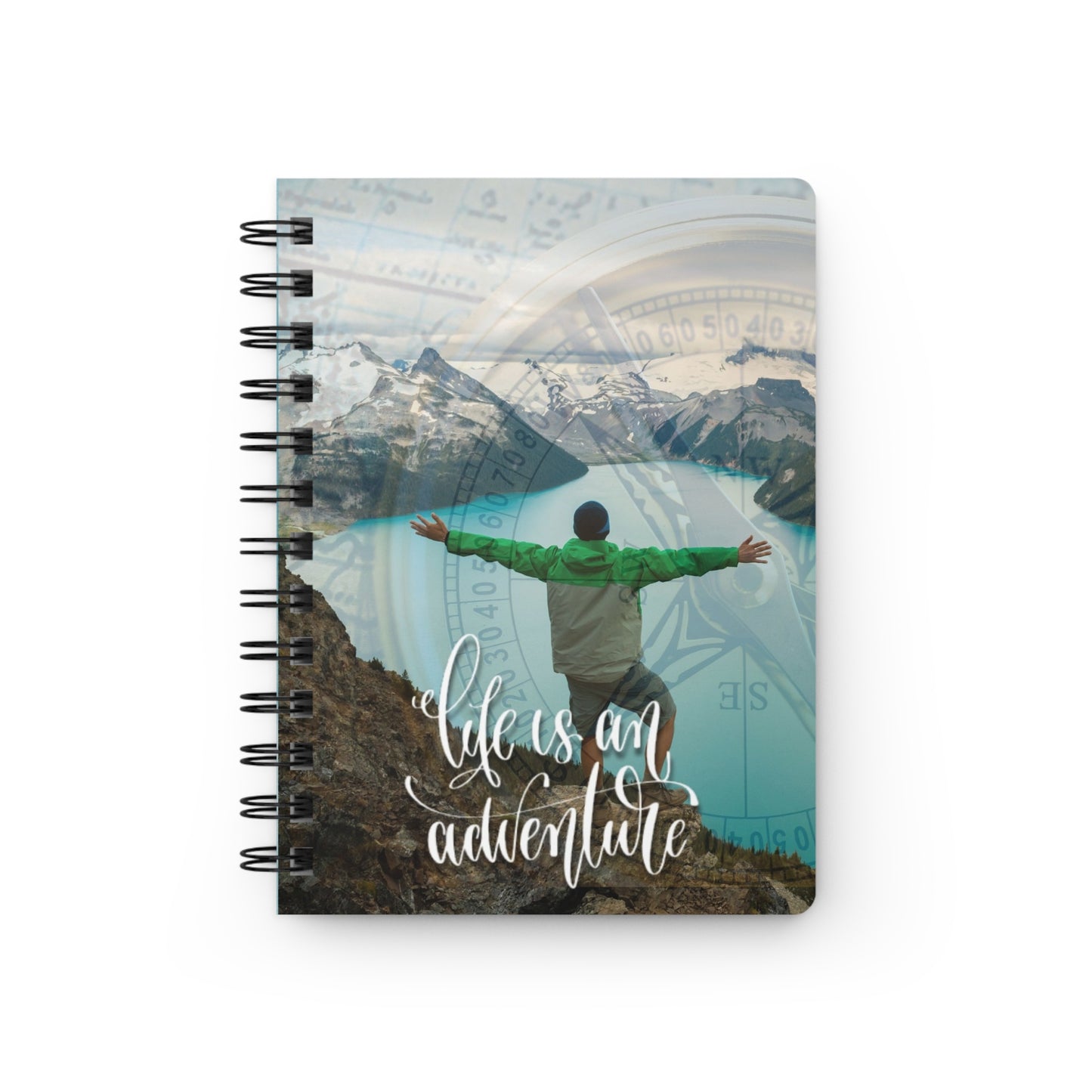 Life is an Adventure - Spiral Bound Journal/Notebook