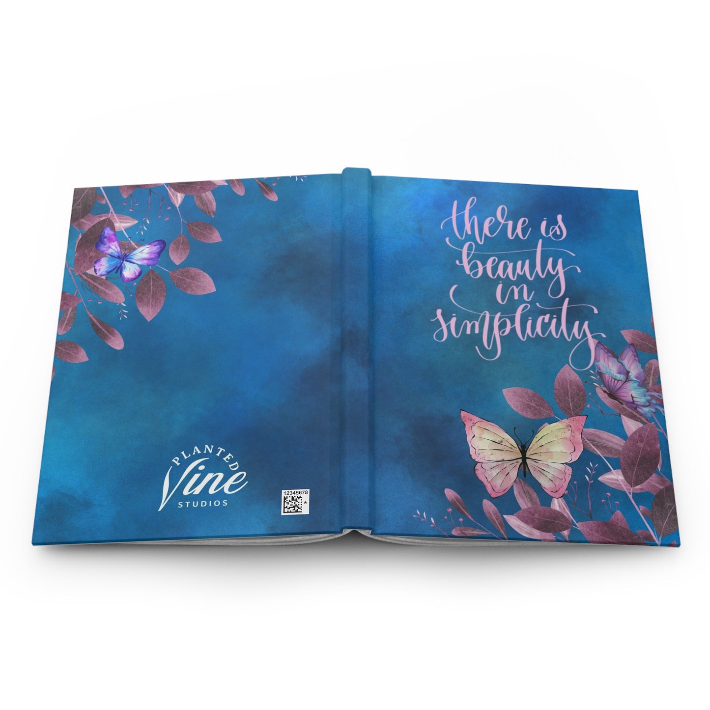 There is beauty in simplicity - Hardcover Journal Matte