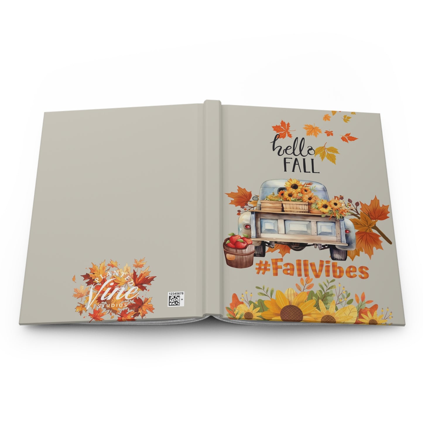 Fall Vibes - Hardcover Journal Matte