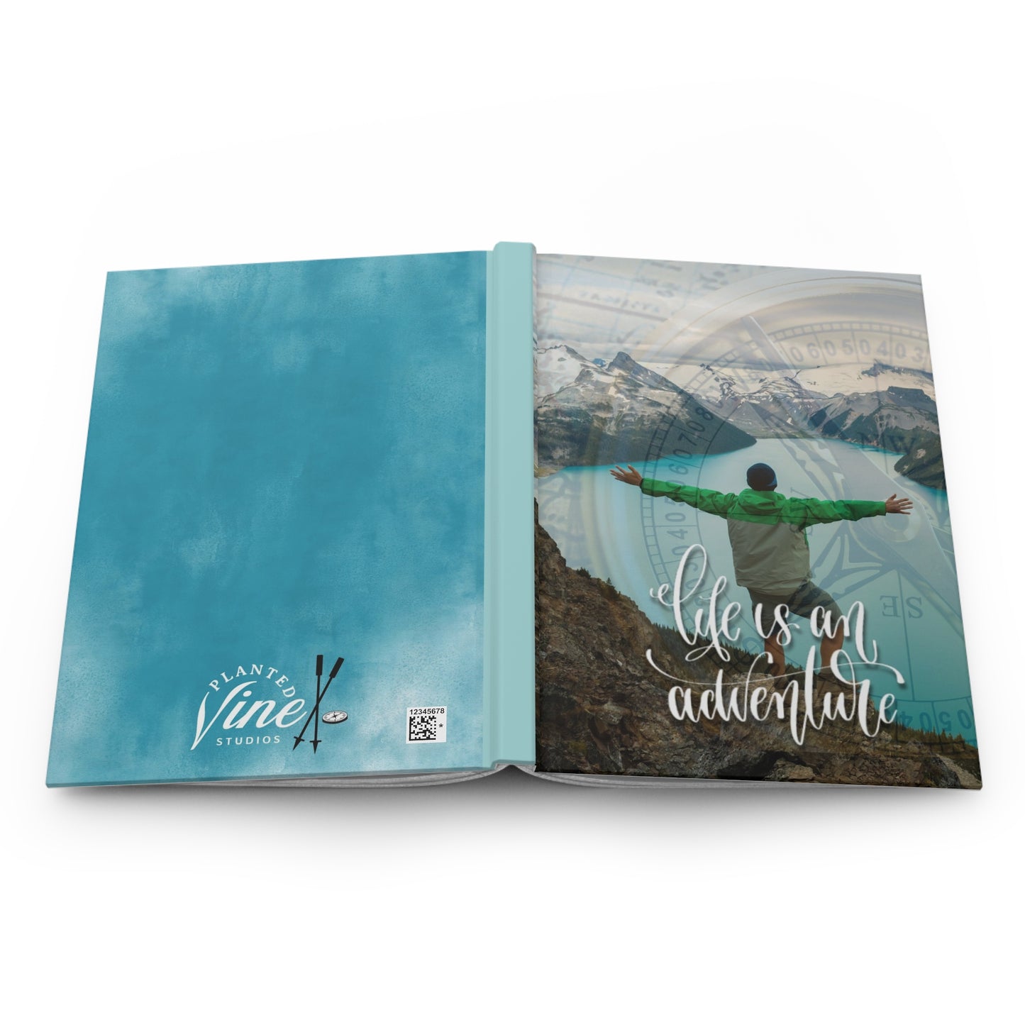 Life is an adventure - Hardcover Journal Matte