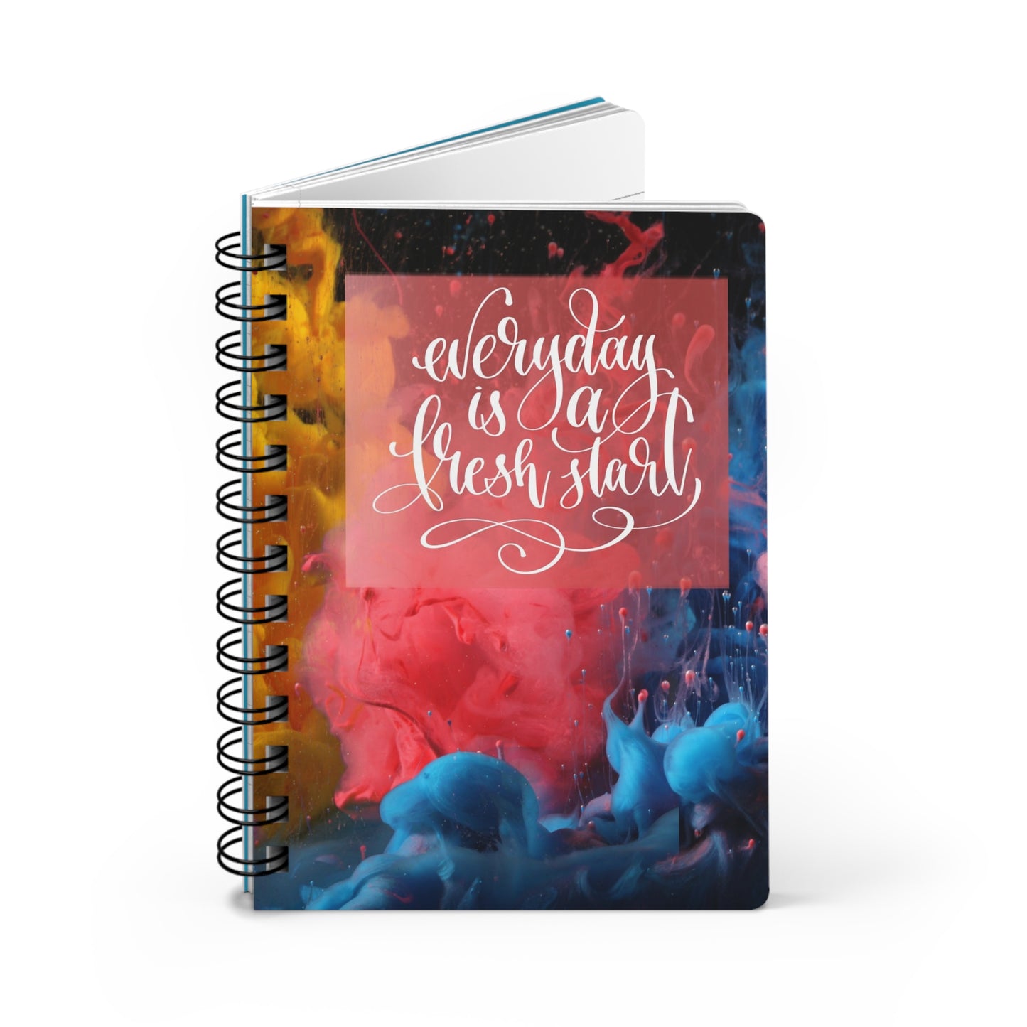 Every Day is a Fresh Start v3 - Spiral Bound Journal/Notebook