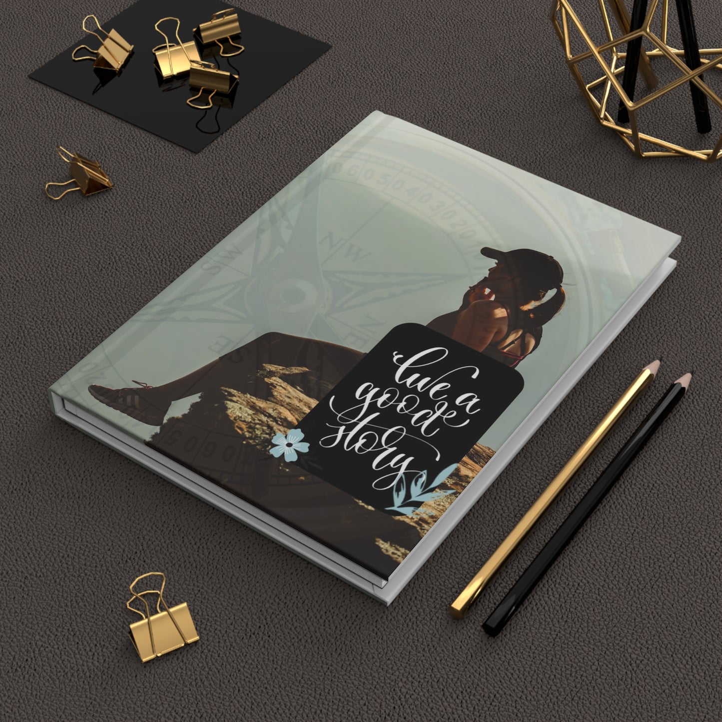 Live a good story - Hardcover Journal Matte