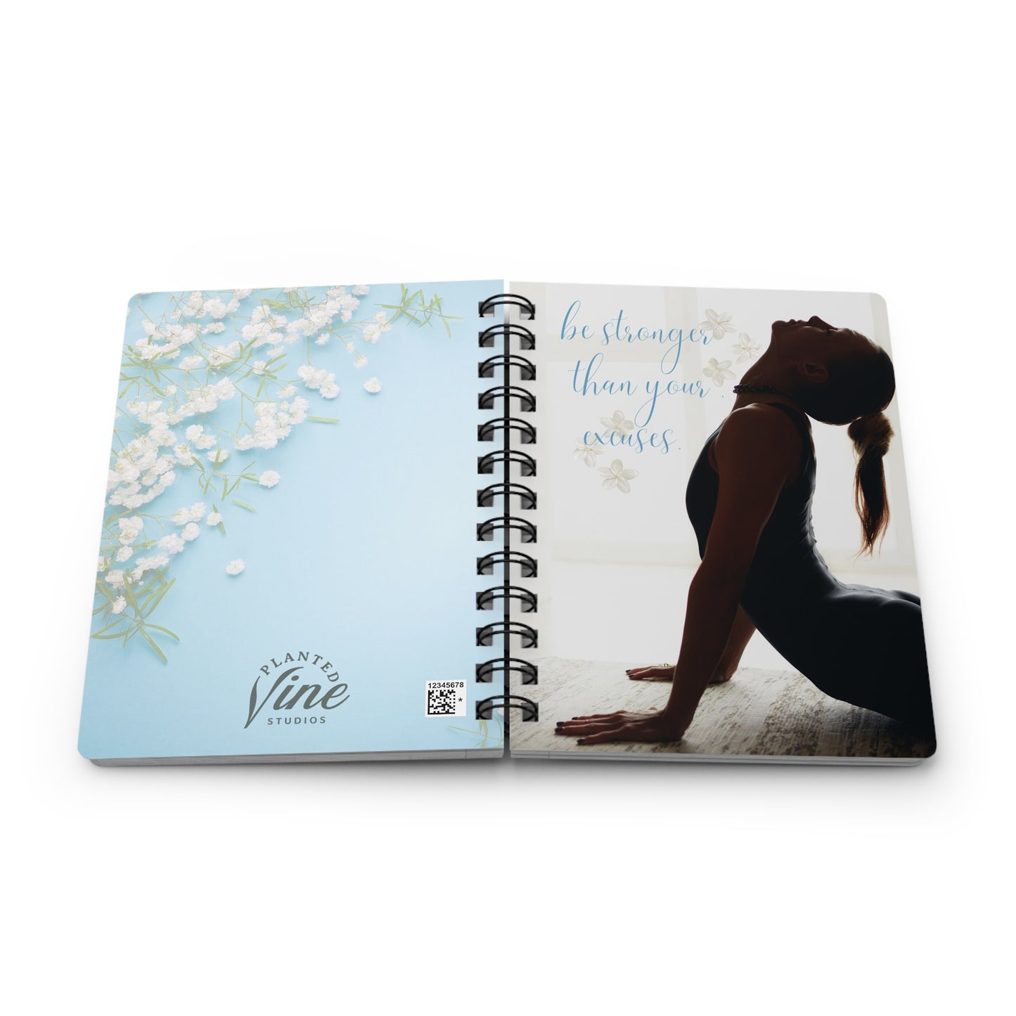Be stronger than your excuses - Spiral Bound Journal/Notebook