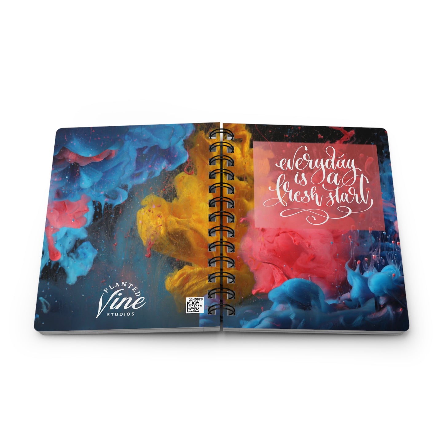 Every Day is a Fresh Start v3 - Spiral Bound Journal/Notebook