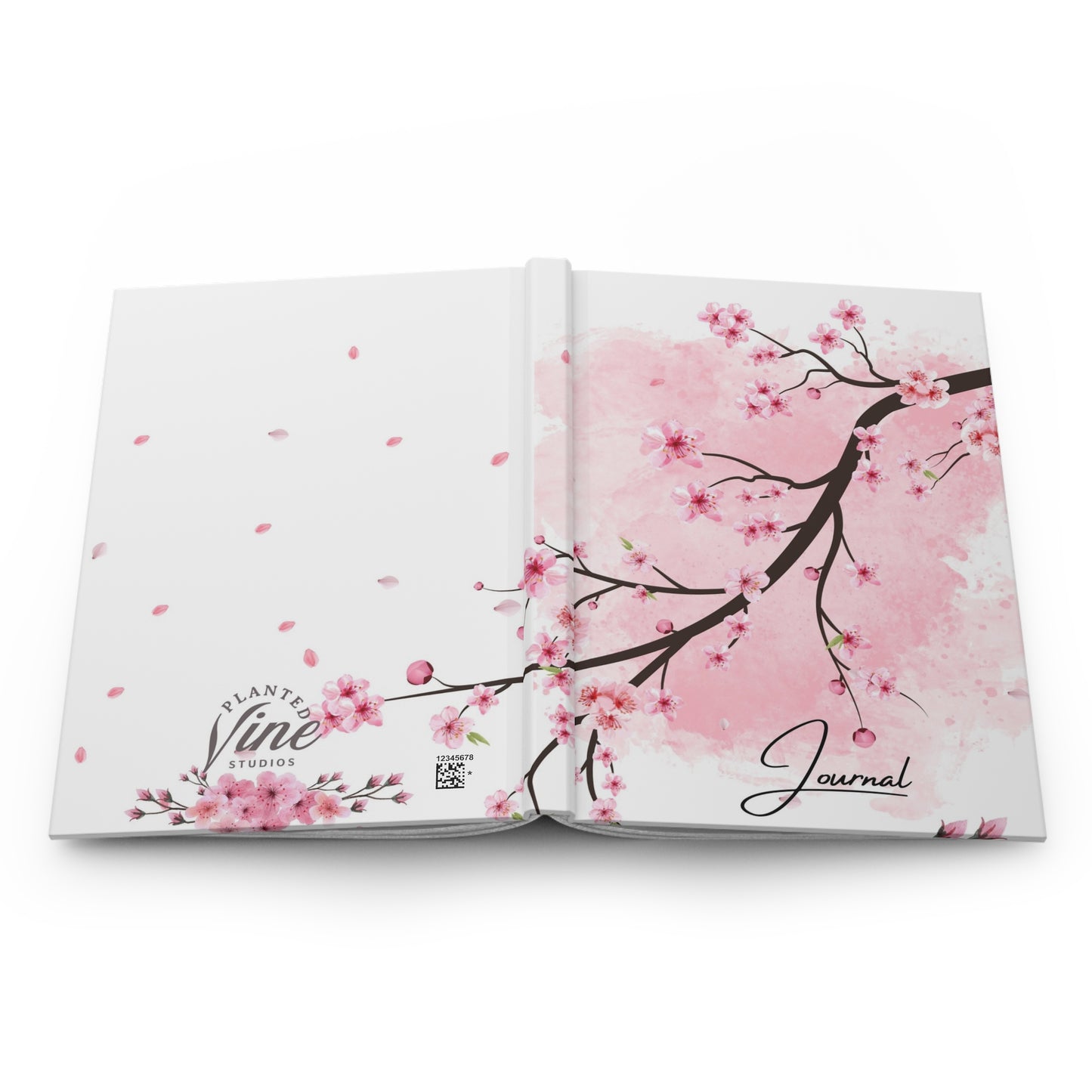 Cherry Blossom Tree Journal - Hardcover Journal Matte