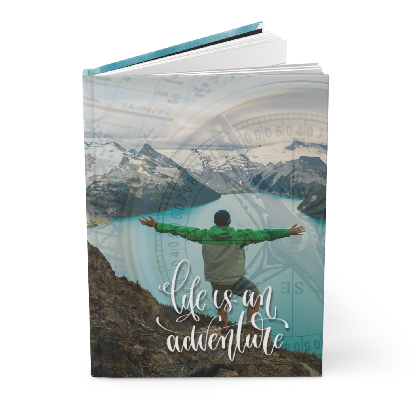 Life is an adventure - Hardcover Journal Matte