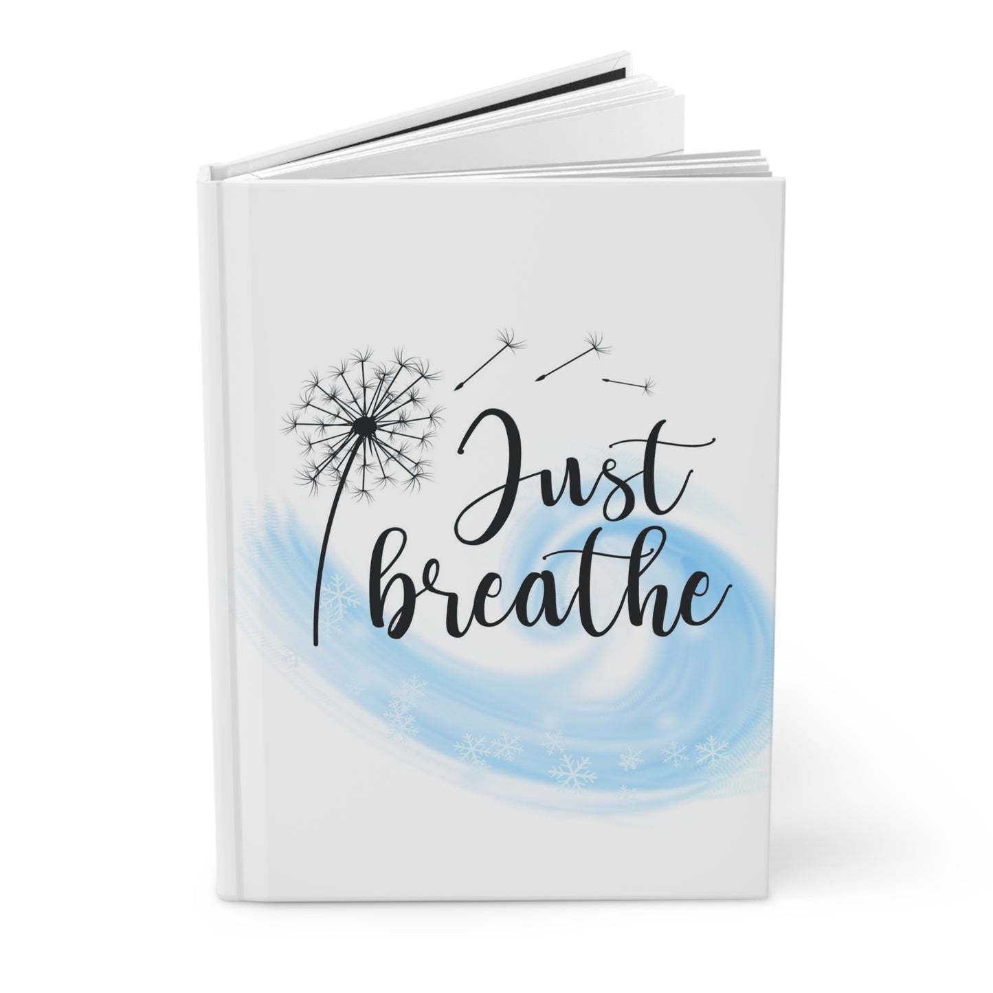 Just Breathe - Hardcover Journal Matte