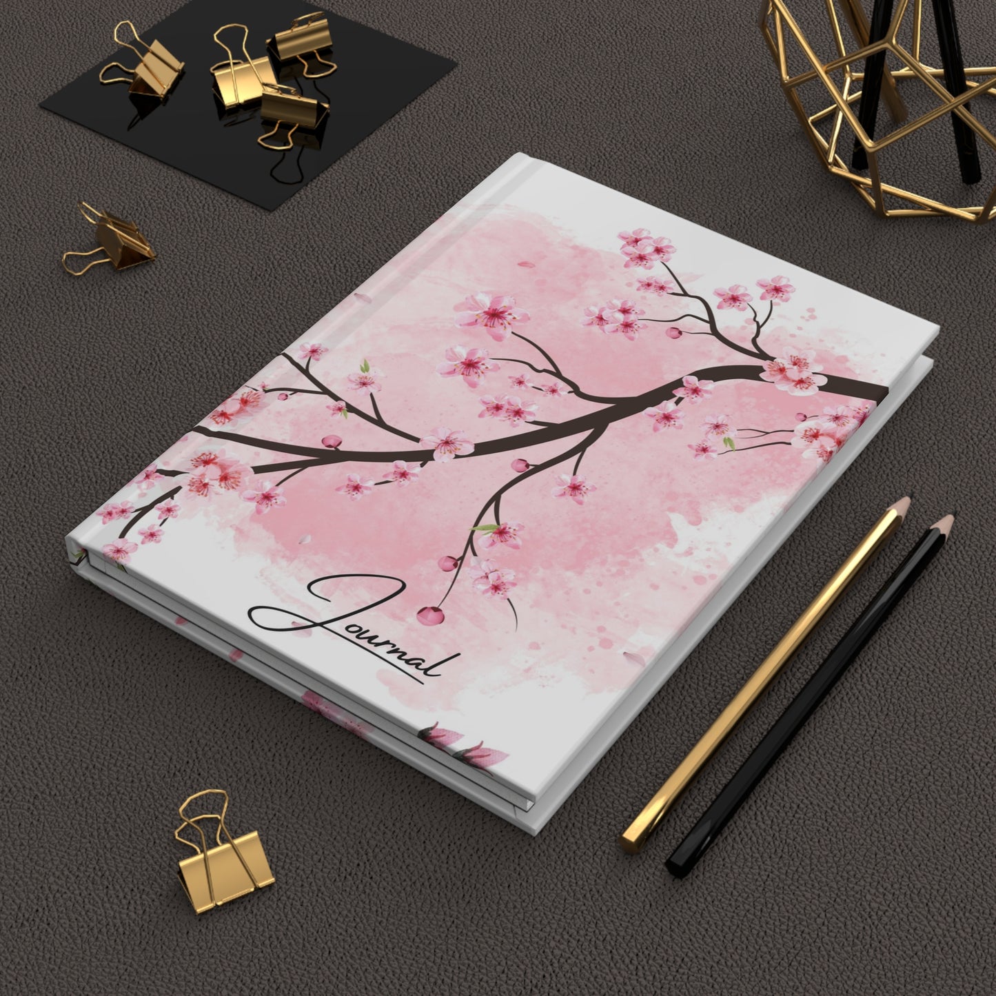 Cherry Blossom Tree Journal - Hardcover Journal Matte