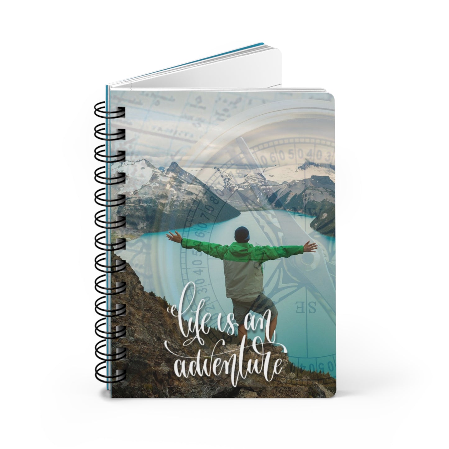Life is an Adventure - Spiral Bound Journal/Notebook