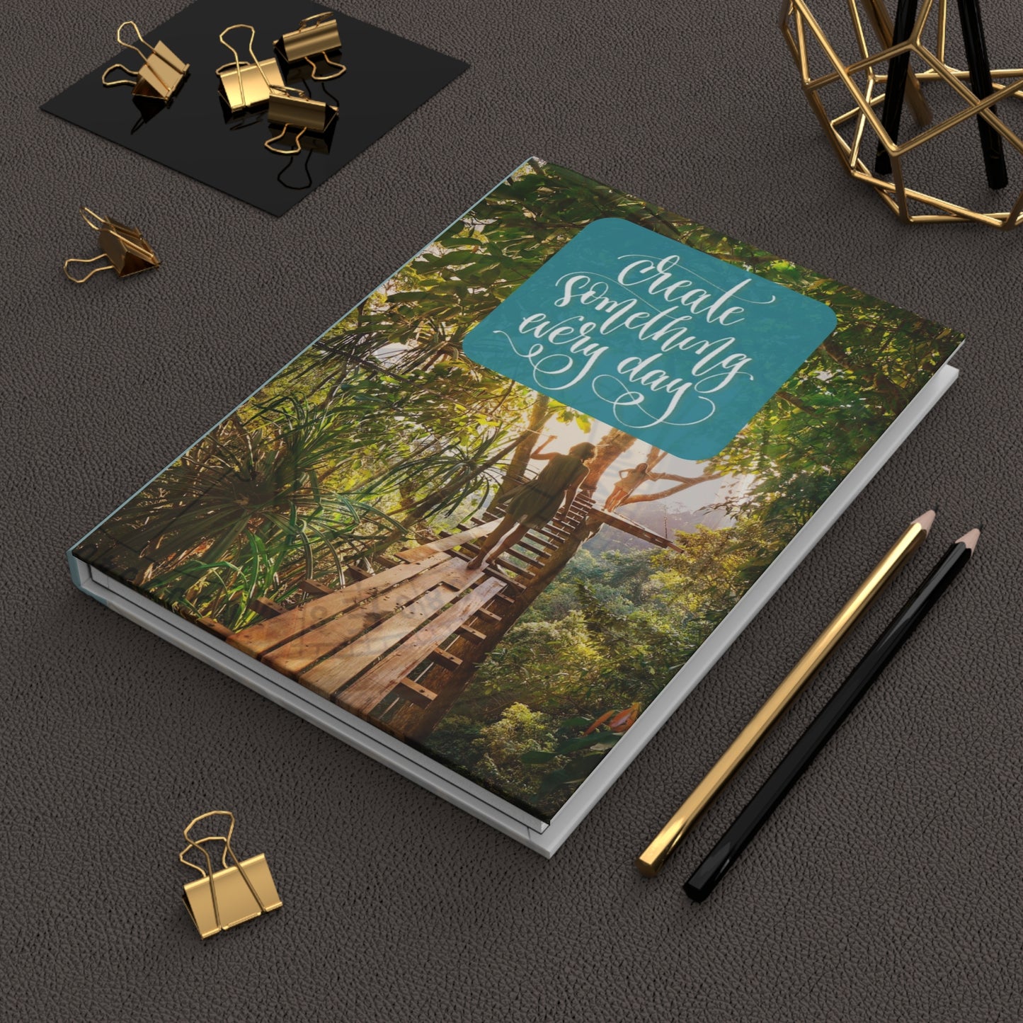 Create something every day - Hardcover Journal Matte