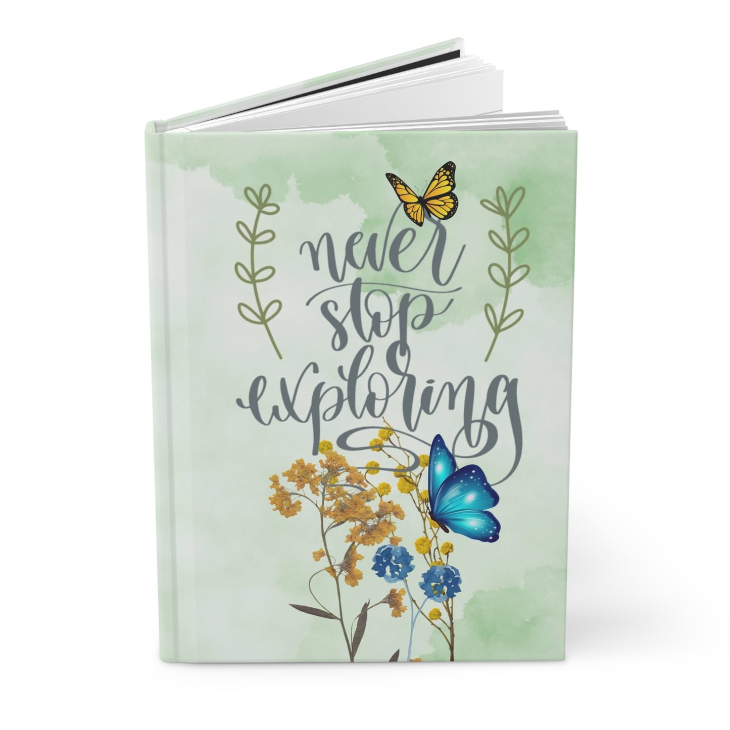 Never Stop Exploring - Hardcover Journal Matte