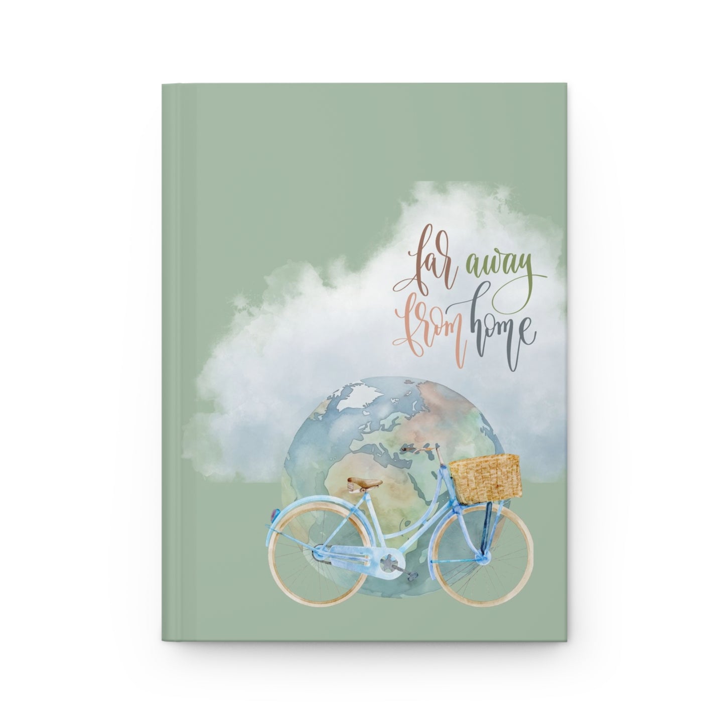 Far away from home travel journal - Hardcover Journal Matte