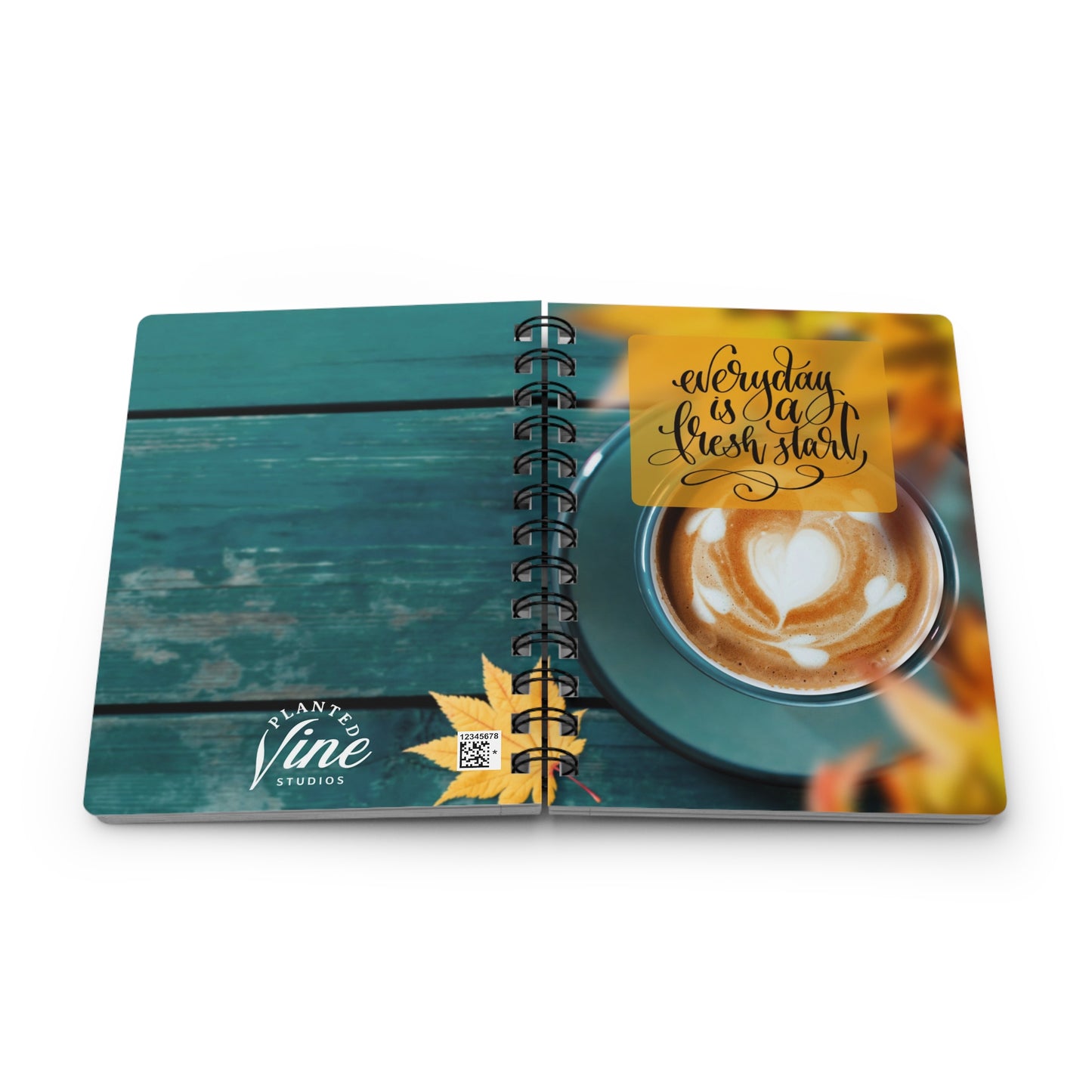 Every Day is a Fresh Start - Spiral Bound Journal/Notebook