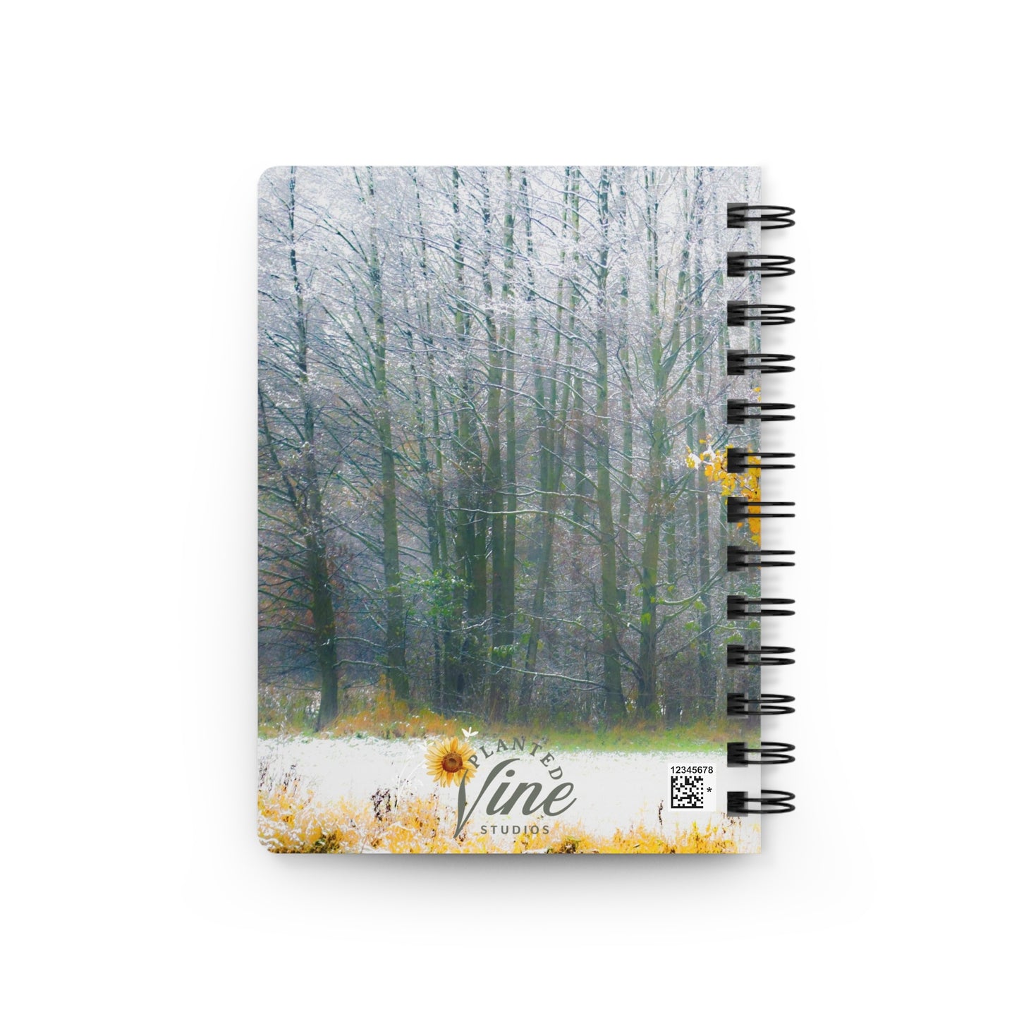 Beautiful Yellow Tree Journal - Spiral Bound Journal/Notebook