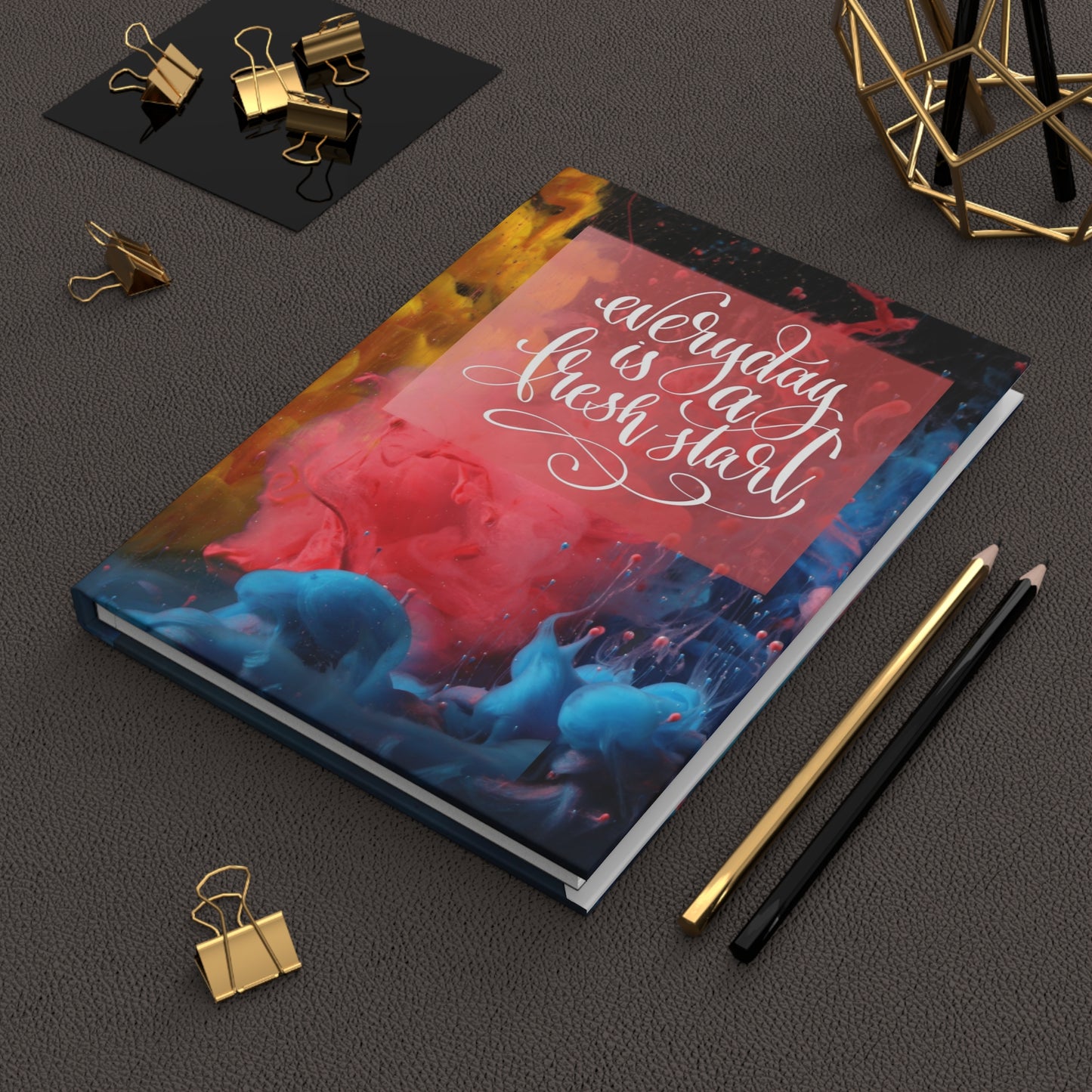 Every Day is a Fresh Start v3 - Hardcover Journal Matte