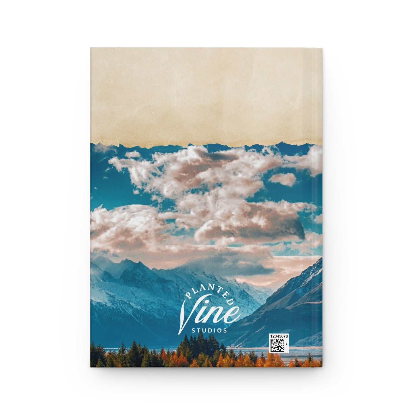 Big journeys begin with small steps - Hardcover Journal Matte