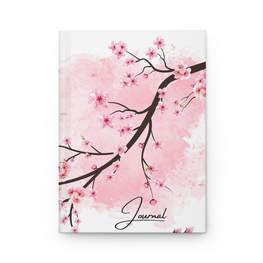 Cherry Blossom Tree Journal - Hardcover Journal Matte