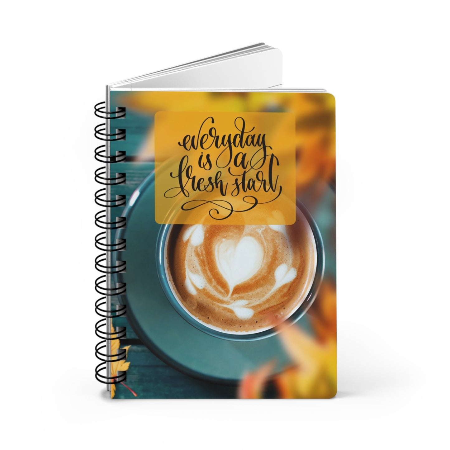 Every Day is a Fresh Start - Spiral Bound Journal/Notebook
